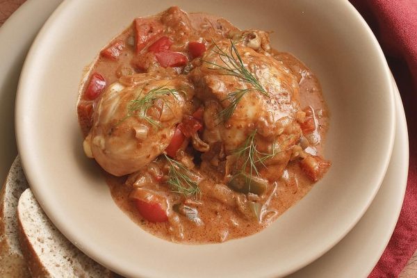 Braised Paprika Chicken